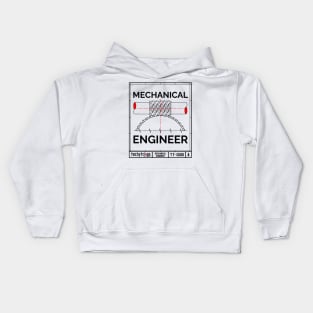 Mechanical Engineer Kids Hoodie